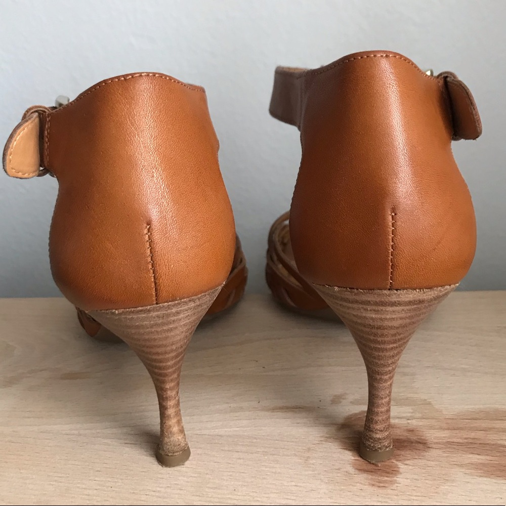 Franco Sarto weaved leather heels - Picture 3 of 8
